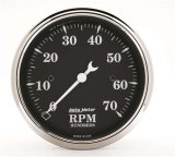 AutoMeter Gauge Tachometer 3-1/8in. 7K RPM In-Dash Old Tyme Black thumbnail 8