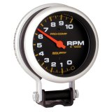 AutoMeter Gauge Tachometer 3-3/4in. 10K RPM Pedestal Pro-Comp thumbnail 2