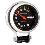 AutoMeter Gauge Tachometer 3-3/4in. 10K RPM Pedestal Pro-Comp thumbnail 3