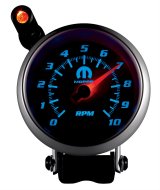 AutoMeter Gauge Tachometer 3-3/4in. 10K RPM Pedestal W/ Ext. Quick-Lite White Mopar thumbnail 3