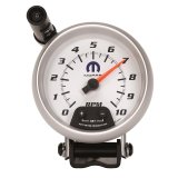AutoMeter Gauge Tachometer 3-3/4in. 10K RPM Pedestal W/ Ext. Quick-Lite White Mopar thumbnail 9