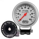 AutoMeter Gauge Tachometer 3-3/4in. 10K RPM Pedestal W/ Peak Memory Ultra-Lite thumbnail 1