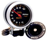 AutoMeter Gauge Tachometer 3-3/4in. 10K RPM Pedestal W/Peak Memory Pro-Comp thumbnail 3