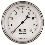 AutoMeter Gauge Tachometer 3-3/8in. 8K RPM In-Dash Old Tyme White II thumbnail 5