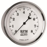 AutoMeter Gauge Tachometer 3-3/8in. 8K RPM In-Dash Old Tyme White II thumbnail 7