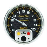 AutoMeter Gauge Tachometer 5in. 10K RPM In-Dash W/ Peak Memory Carbon Fiber thumbnail 1