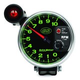 AutoMeter Gauge Tachometer 5in. 10K RPM Pedestal W/ Ext. Shift-Lite Gs thumbnail 3