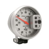 AutoMeter Gauge Tachometer 5in. 9K RPM Pedestal W/ RPM Playback Ultra-Lite thumbnail 4