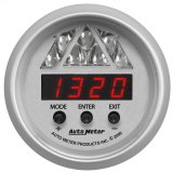 AutoMeter Gauge Tachometer Digital RPM W/ Led Shift Light Ultra-Lite thumbnail 2