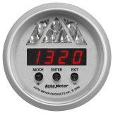 AutoMeter Gauge Tachometer Digital RPM W/ Led Shift Light Ultra-Lite thumbnail 3