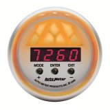 AutoMeter Gauge Tachometer Digital RPM W/ Led Shift Light Ultra-Lite thumbnail 4