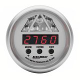 AutoMeter Gauge Tachometer Digital RPM W/ Led Shift Light Ultra-Lite thumbnail 5