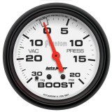 AutoMeter Gauge Vac/Boost 2-5/8in. 30Inhg-20PSI Mechanical Phantom thumbnail 1
