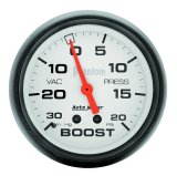AutoMeter Gauge Vac/Boost 2-5/8in. 30Inhg-20PSI Mechanical Phantom thumbnail 3