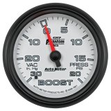 AutoMeter Gauge Vac/Boost 2-5/8in. 30Inhg-20PSI Mechanical Phantom II thumbnail 9