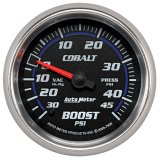 AutoMeter Gauge Vac/Boost 2-5/8in. 30Inhg-45PSI Mechanical Cobalt thumbnail 8