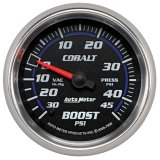 AutoMeter Gauge Vac/Boost 2-5/8in. 30Inhg-45PSI Mechanical Cobalt thumbnail 9