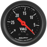 AutoMeter Gauge Vacuum 2-1/16in. 30Inhg Mechanical Z-Series thumbnail 4