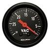 AutoMeter Gauge Vacuum 2-1/16in. 30Inhg Mechanical Z-Series thumbnail 6