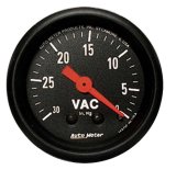 AutoMeter Gauge Vacuum 2-1/16in. 30Inhg Mechanical Z-Series thumbnail 8