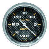 AutoMeter Gauge Vacuum 2-5/8in. 30Inhg Digital Stepper Motor Carbon Fiber thumbnail 3