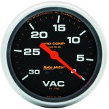 AutoMeter Gauge Vacuum 2-5/8in. 30Inhg Liquid Filled Mech Pro-Comp thumbnail 4