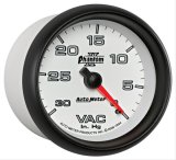 AutoMeter Gauge Vacuum 2-5/8in. 30Inhg Mechanical Phantom II thumbnail 3