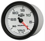 AutoMeter Gauge Vacuum 2-5/8in. 30Inhg Mechanical Phantom II thumbnail 5