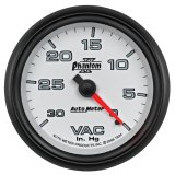 AutoMeter Gauge Vacuum 2-5/8in. 30Inhg Mechanical Phantom II thumbnail 8