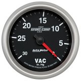 AutoMeter Gauge Vacuum 2-5/8in. 30Inhg Mechanical Sport-Comp II thumbnail 2