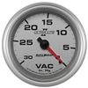 AutoMeter Gauge Vacuum 2-5/8in. 30Inhg Mechanical Ultra-Lite II thumbnail 6