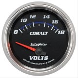 AutoMeter Gauge Voltmeter 2-5/8in. 18V Electric Cobalt thumbnail 1