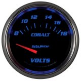 AutoMeter Gauge Voltmeter 2-5/8in. 18V Electric Cobalt thumbnail 8