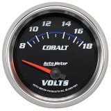 AutoMeter Gauge Voltmeter 2-5/8in. 18V Electric Cobalt thumbnail 9