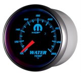 AutoMeter Gauge Water Temp 2-1/16in. 100-260 Deg. F Digital Stepper Motor Black Mopar thumbnail 2