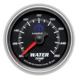 AutoMeter Gauge Water Temp 2-1/16in. 100-260 Deg. F Digital Stepper Motor Black Mopar thumbnail 3
