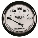 AutoMeter Gauge Water Temp 2-1/16in. 250 Deg. F Elec Old Tyme White II thumbnail 3