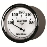 AutoMeter Gauge Water Temp 2-1/16in. 250 Deg. F Elec Old Tyme White II thumbnail 5