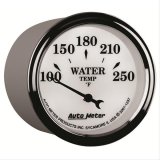 AutoMeter Gauge Water Temp 2-1/16in. 250 Deg. F Elec Old Tyme White II thumbnail 6