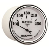 AutoMeter Gauge Water Temp 2-1/16in. 250 Deg. F Elec Old Tyme White II thumbnail 7