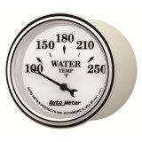 AutoMeter Gauge Water Temp 2-1/16in. 250 Deg. F Elec Old Tyme White II thumbnail 8
