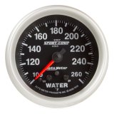 AutoMeter Gauge Water Temp 2-5/8in. 260 Deg. F Stepper Motor W/ Peak & Warn Sport-Comp II thumbnail 2