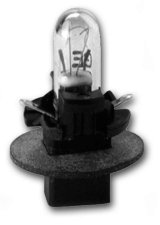 AutoMeter Light Bulb & Socket Assy. T1-3/4 Wedge 1.3W Replacement For 5in. Monster Tach thumbnail 8
