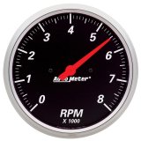 AutoMeter Gauge Quad 5in. 0 Ohm(e) to 90 Ohm(f)Elec Designer Black thumbnail 5