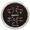 AutoMeter Gauge Quad 5in. 0 Ohm(e) to 90 Ohm(f)Elec Designer Black thumbnail 6