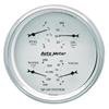 AutoMeter Gauge Quad 5in. 0 Ohm(e) to 90 Ohm(f)Elec Old Tyme White thumbnail 6