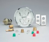 AutoMeter Gauge Quad 5in. 240 Ohm(e) to 33 Ohm(f) Elec Old Tyme White thumbnail 2