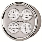 AutoMeter Gauge Quad 5in. 240 Ohm(e) to 33 Ohm(f) Elec Old Tyme White II thumbnail 3