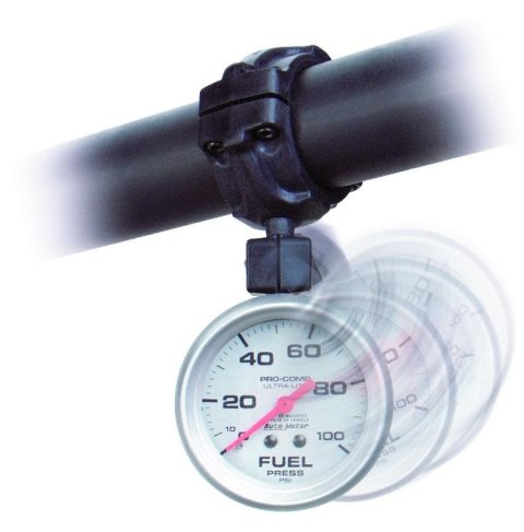 AutoMeter Gauge Mount Roll Pod For 1.75in. Roll Cage Fits 5in. Pedestal Tach Black thumbnail 5
