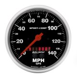 AutoMeter Gauge Speedometer 5in. 140MPH GSP Sport-Comp thumbnail 2